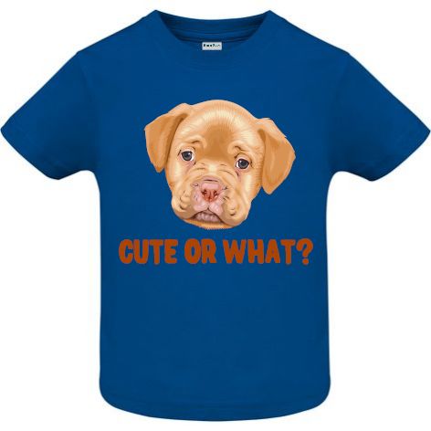 Tricou copii - Cute Or What - Albastru