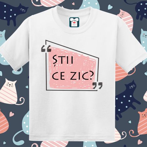Tricou copii - Stii-Ce-Zic Tricou copii - Stii-Ce-Zic