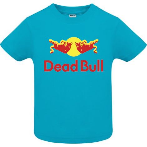 Tricou copii - Dead-Bull - Albastru atol