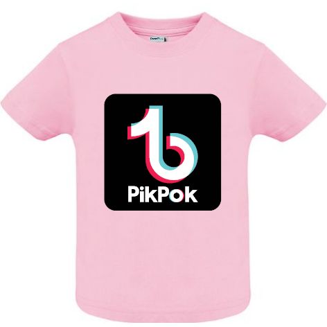 Tricou copii - Pik-Pok - Roz