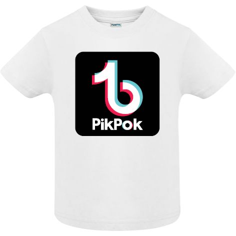 Tricou copii - Pik-Pok - Alb