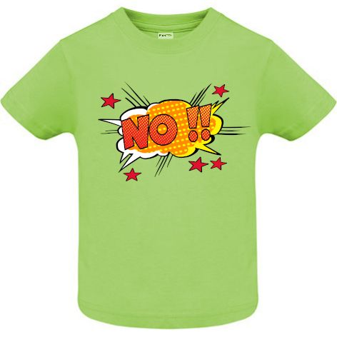 Tricou copii - No - Verde