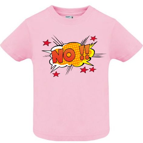 Tricou copii - No - Roz