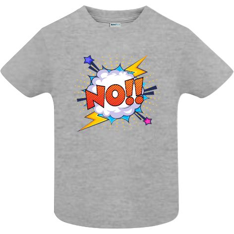 Tricou copii - No2 - Gri sport