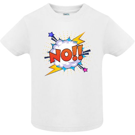 Tricou copii - No2 - Alb