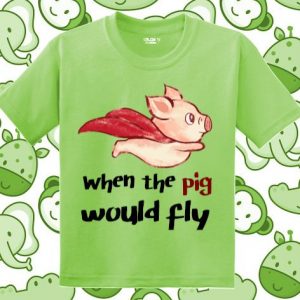 Tricou copii - Fly Pig