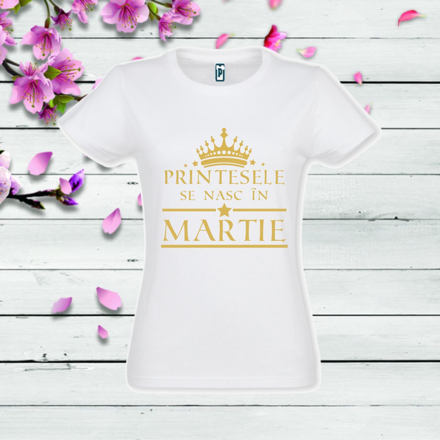Tricou damă - Prințesele se nasc în martie