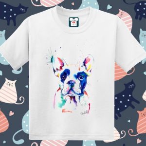 Tricou copii - Pop Art Bulldog