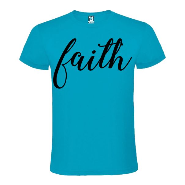Tricou albastru atol barbati FAITH