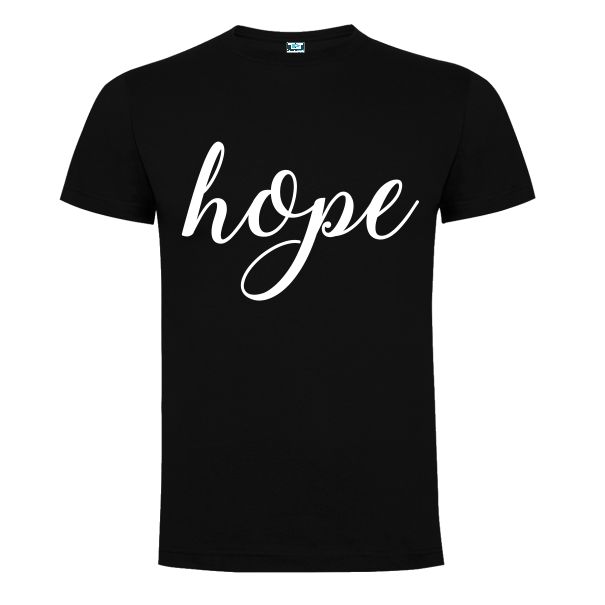 Tricou negru barbati HOPE