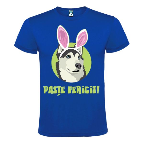 Tricou albastrtu barbati HUSKY DE PASTE