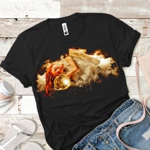 Tricou damă - Inger dormind pe nor