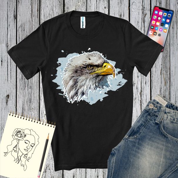 Tricou barbati ACVILA ALBA