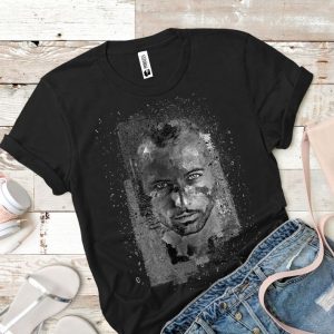 Tricou damă - Portret de barbat