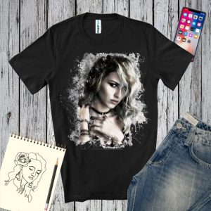 Tricou barbati FEMEIE MISTERIOASA