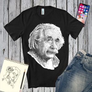 Tricou barbati EINSTEN PORTRET