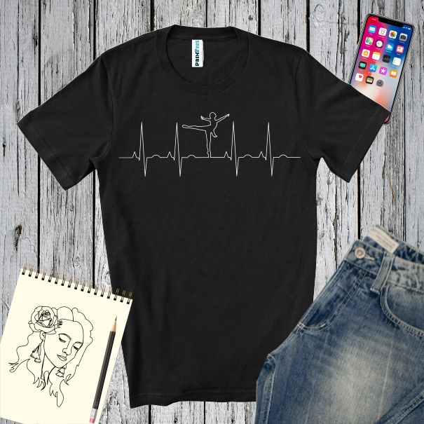 Tricou barbati DANCE EKG