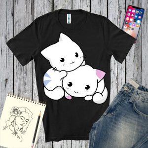 Tricou barbati - Couple Kitty