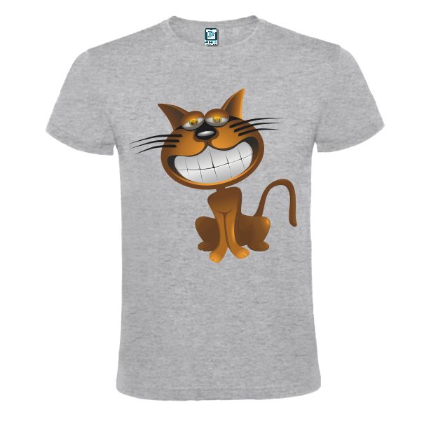 Tricou gri sport barbati - Smiling Cat