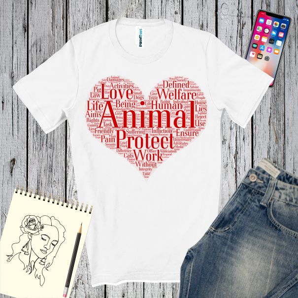 Tricou barbati - Animal Protect