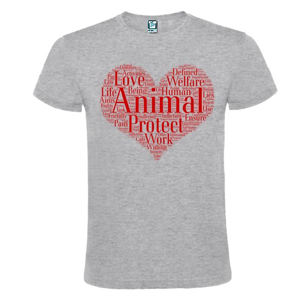 Tricou gri sport barbati - Animal Protect