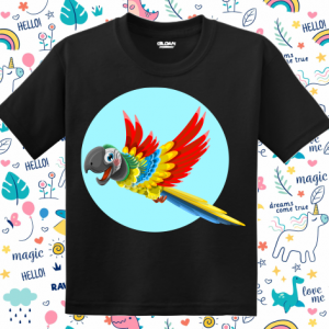 Tricou copii - Papagal