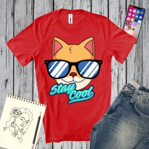 Tricou bărbați - Stay Cool Cat