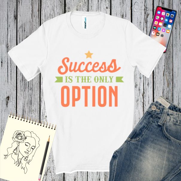 Tricou bărbați - Succes is the only option