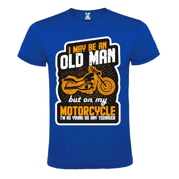 Tricou bărbați - Old Man motorcycle