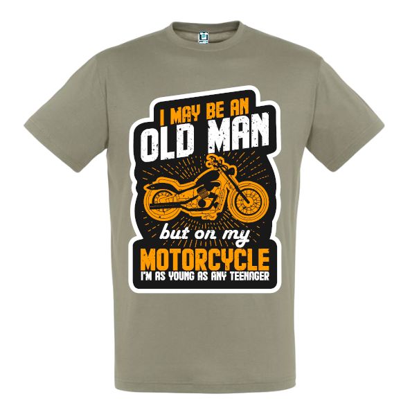 Tricou bărbați - Old Man motorcycle