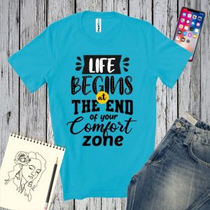 Tricou damă - Life begins at the end
