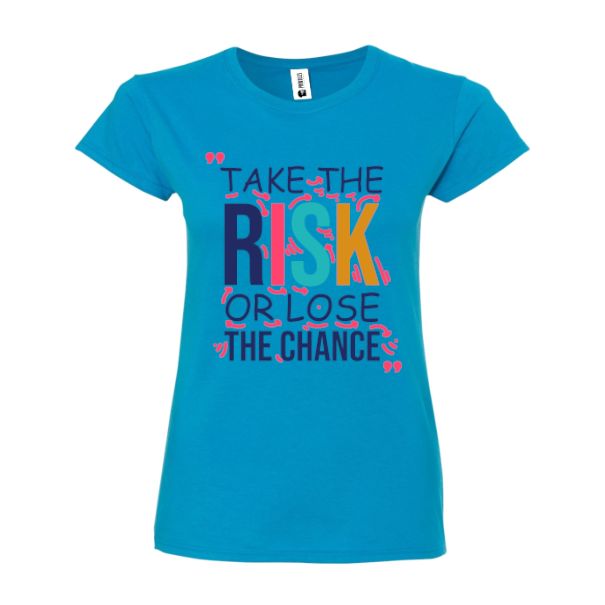 Tricou damă - Risk or lose