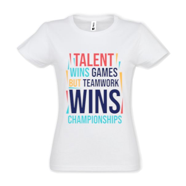 Tricou damă - Team Work