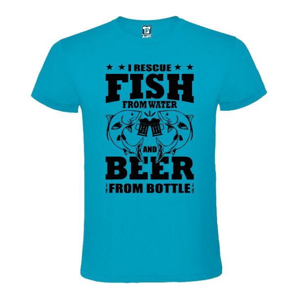 Tricou bărbați - Rescue Fish