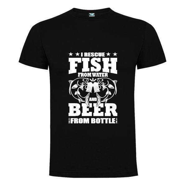 Tricou bărbați - Rescue Fish