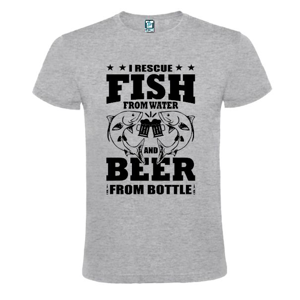 Tricou bărbați - Rescue Fish