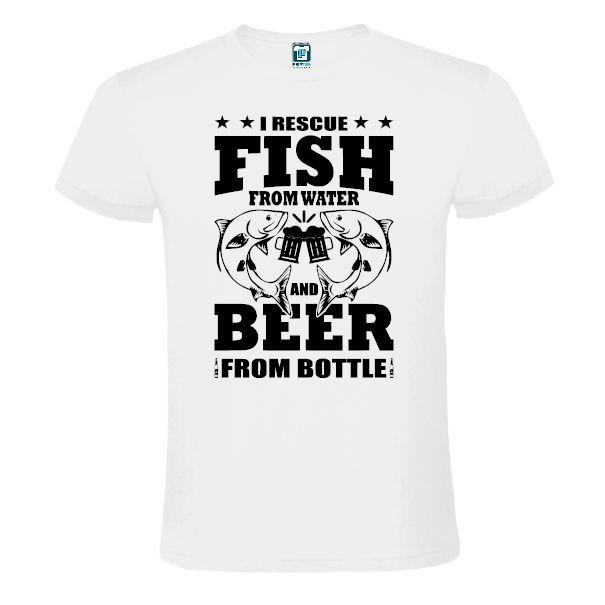 Tricou bărbați - Rescue Fish