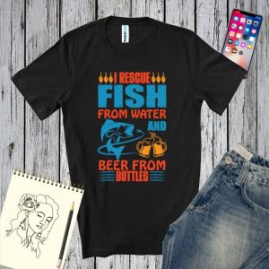 Tricou bărbați - Rescue Fish