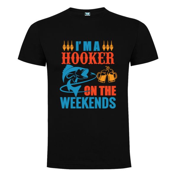 Tricou bărbați - Weekends hooker