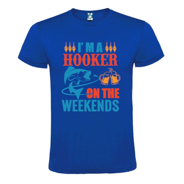Tricou bărbați - Weekends hooker