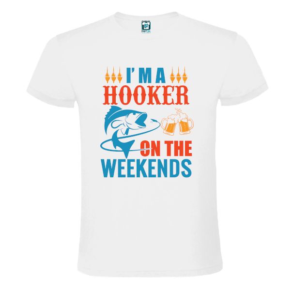 Tricou bărbați - Weekends hooker