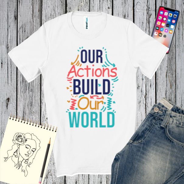 Tricou bărbați - Our actions