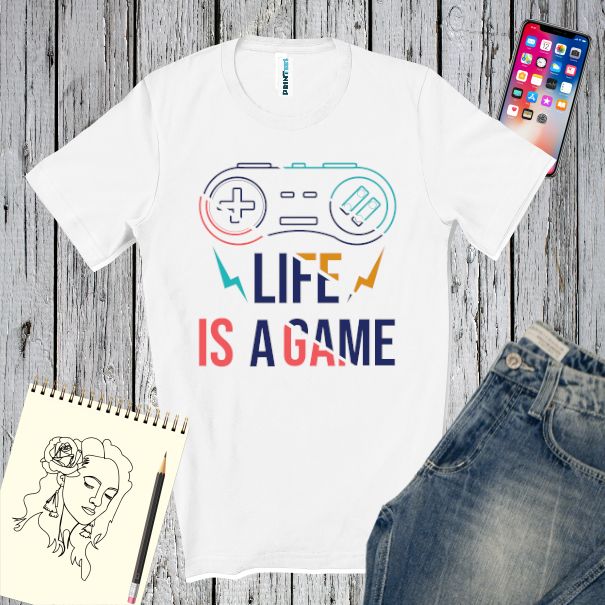 Tricou bărbați - Life is a Game