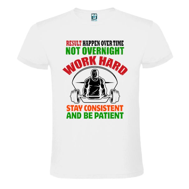 Tricou bărbați - Work Hard Stay Consistent