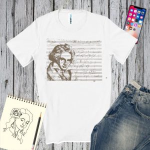 Tricou damă - Concert de Beethoven