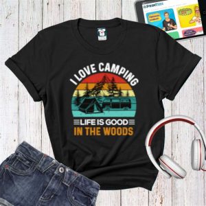 Tricou damă - I love camping in the woods