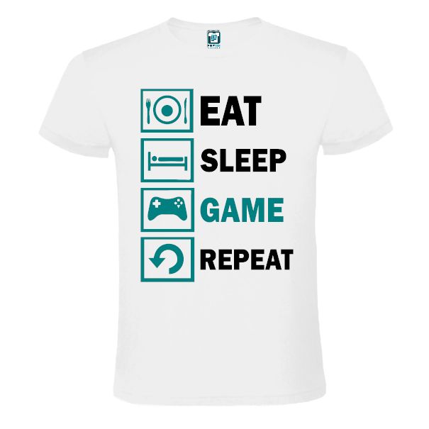 Tricou bărbați - Eat, Sleep, GAME, Repeat