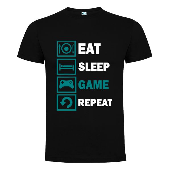 Tricou bărbați - Eat, Sleep, GAME, Repeat