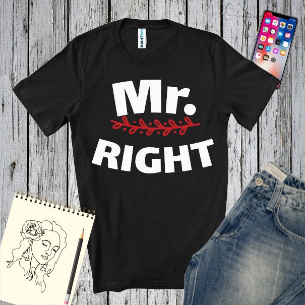 Tricou damă - Mr right