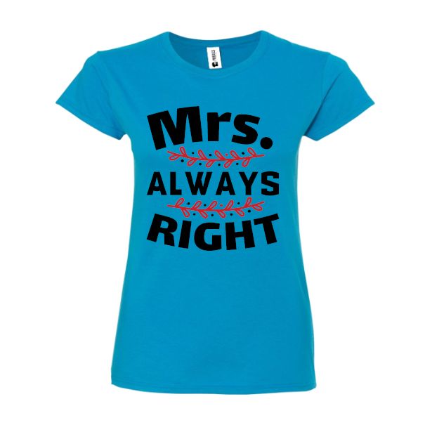 Tricou damă - Mrs right